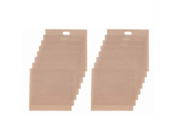 Conjunto De 12 Sacos Reutilizáveis Para Torradeira Antiaderentes, 17 × 1, Ideais Para Assar Pão E Sanduíches