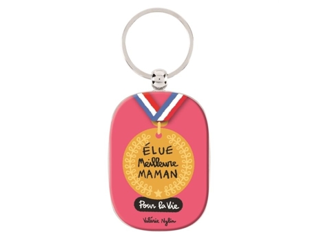 Porta-Chaves de Homem DLP DERRIÈRE LA PORTE Modelo Opat Eleita Melhor Mãe Atrás Porta Multicor (.5x6cm)