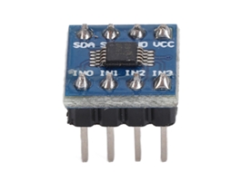 Placa De Aquisição De Sinais Adc Módulo 16 Bits 4 Canais Conversor Analógico Para Digital De Alta Precisão