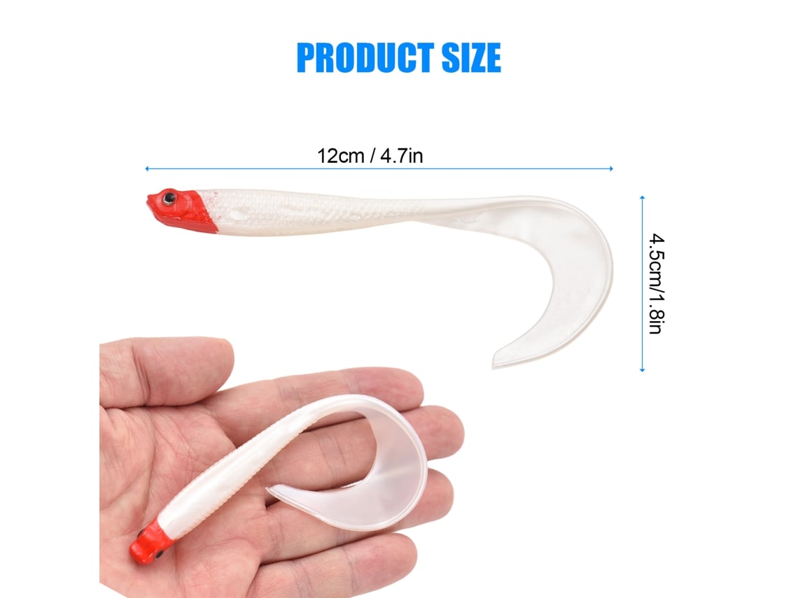 Isca Bionica Flexivel para Pesca de Peixes