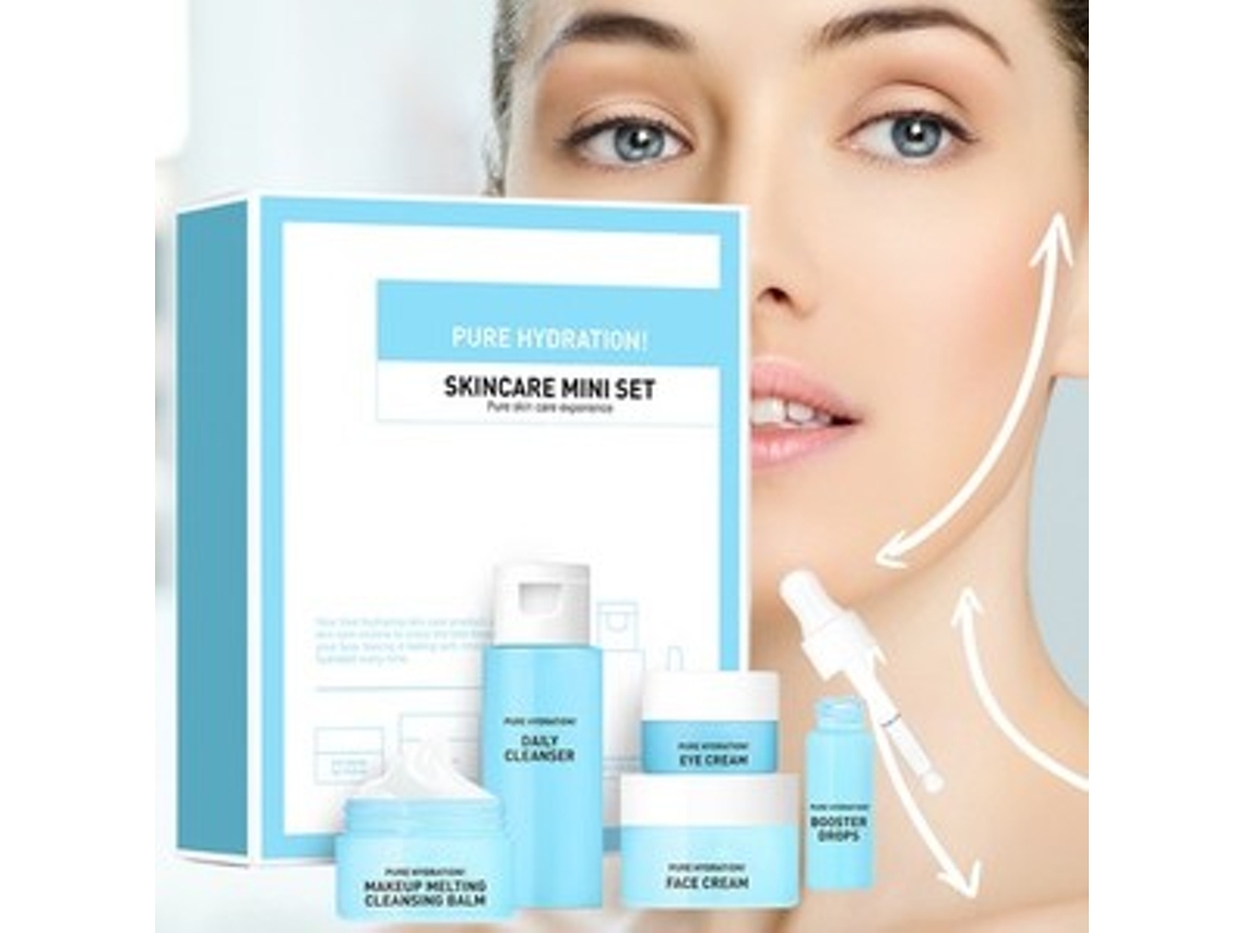 Kit De Cuidados Com A Pele Para Mulheres Creme Para Os Olhos Hidratante Reparador Hidratante Excelente Zeuxo