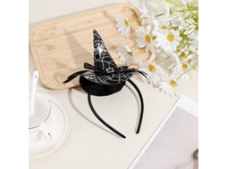 (10 Peças, Chapéu Mágico) Halloween Diabo Bandana Festa Vestido Criativo Teia De Aranha Dança Bandana Festival Fantasma Decoração Adereços Cabeça De