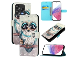 Capa De Celular De Couro Com Flip Horizontal E Pintura 3d
