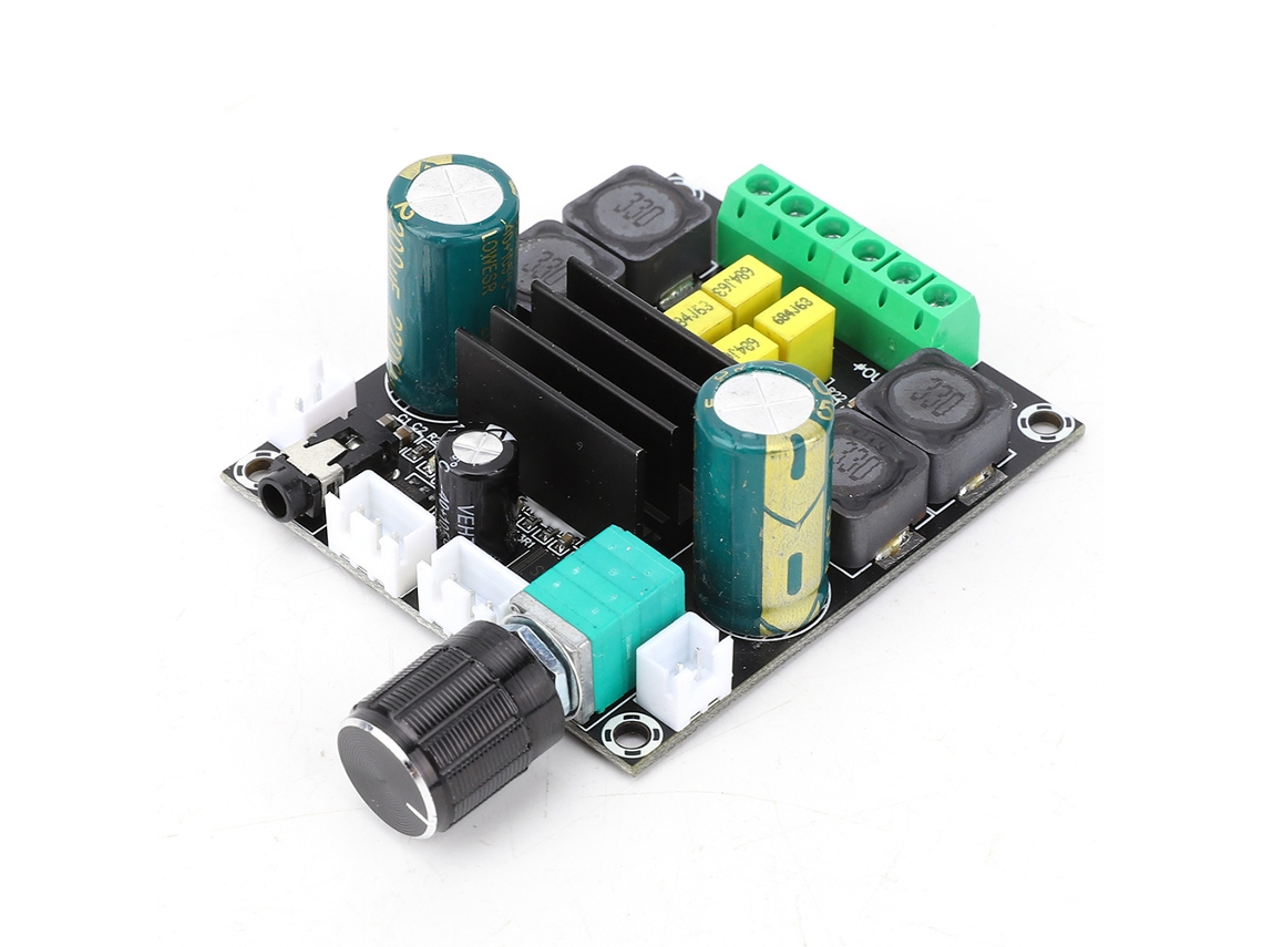 Laxiscreed Amplificador De Áudio Digital Tpa3116d2 2x100w - Duplo Canal De Alta Potência
