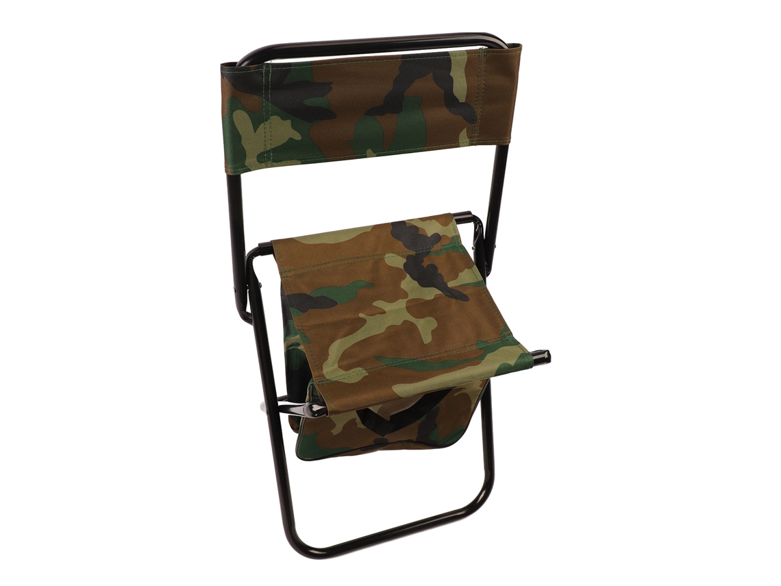 Banqueta Dobrável Portátil para Camping, com Apoio de Cabeça AQUAFORGE
