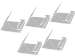 Suporte de Mesa Multifuncional em Acrílico Transparente para Canetas, Delineadores, SFUSHOS