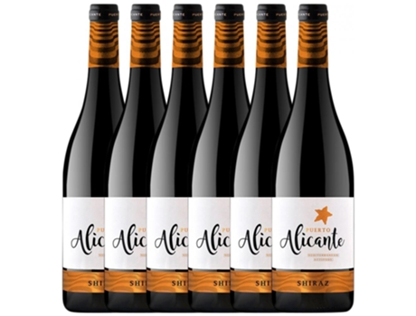 Vicente Gandía Puerto Tinto Syrah Alicante 75 cl (Caixa de 6 unidades)