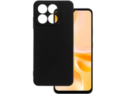 Capa Para Zte Blade A35 / A55 (4g) Capa De Silicone Tpu Preta Em Gel Gtrpesp Protetor De Tela De Vidro Temperado Movilearvayotoy