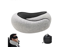 Pílula De Viagem Para Viagens, Travesseiro Dobrável Em Forma De U, Travesseiro De Espuma Viscoelástica Para Viagens Aquaforge