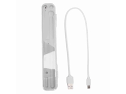 Capa De Armazenamento E Carregamento Do Apple Pencil Com Carregamento Sem Fio Magnético, Portátil E Segura Para Armazenamento