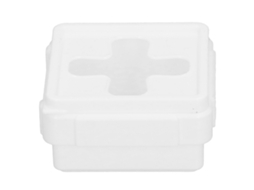 Organizador de Banheiro Rack Chuveiro Dispenser Sabão Azul S/MARCA