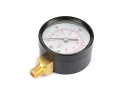 Manômetro De Pressão Água, Ar E Óleo De 0 A 200 Psi Com Rosca Npt 1/8 Polegadas