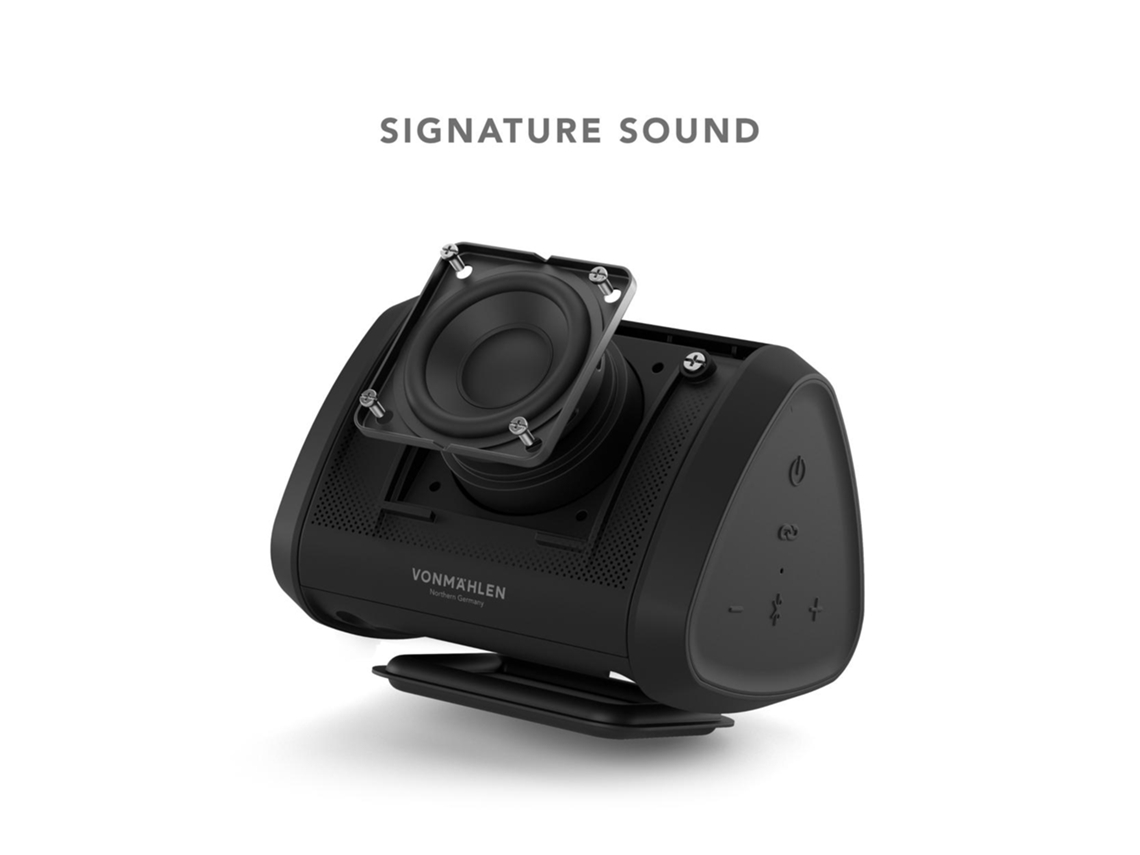 Coluna Air Beats Mini VONMÄHLEN Preto