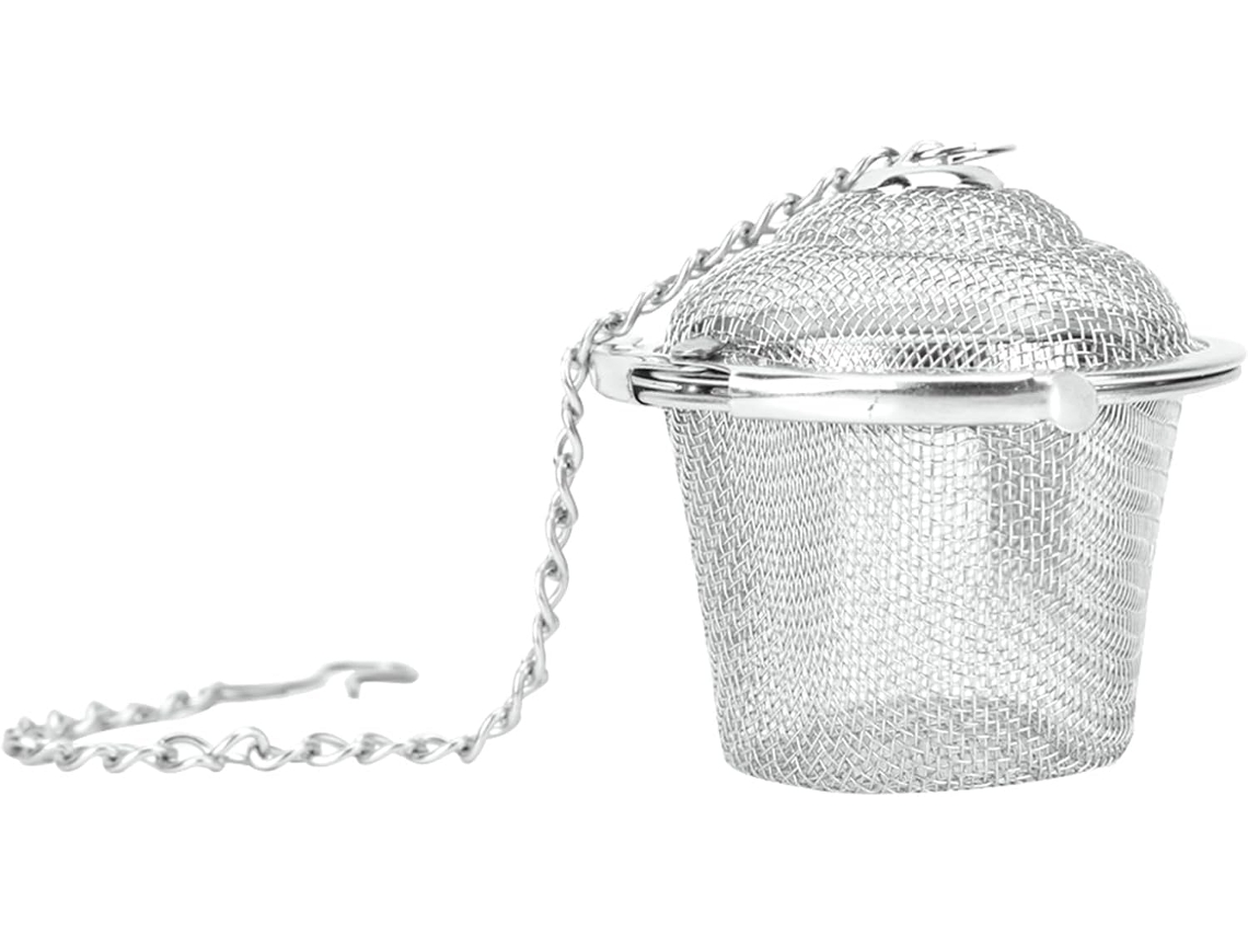 Infusor De Chá Em Aço Inoxidável, Com Esfera De Malha, Filtro Para Ervas E Especiarias, Em Formato D Gokoco