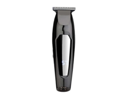 Máquina Cortar Cabelo Elétrica Com Visor Led Prática E Aparadora De Preta