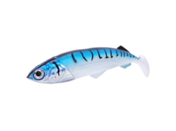 Lure (luminous Boat Fishing) New Large Soft Bait Metal Fish Head Spanish Mackerel Bait 26cm Blue
