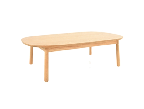 Mesa central PÄRUMM Lezquer 110X60X32,5 cm em madeira de freixo natural