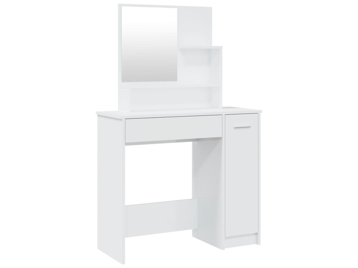 Dressing Table, Dressing Tables Vidaxl Branco Madeira Processada (n/a)