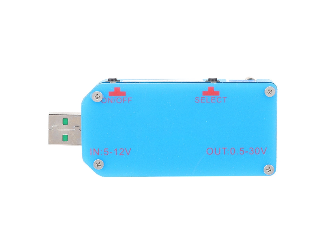 Módulo de Alimentação USB Conversor de Voltagem Up/down 5~12v para 0.5~30v, 2A, 15W