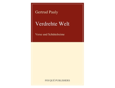 Livro Verdrehte Welt (German Edition) Gertrud Pauly (Alemão)