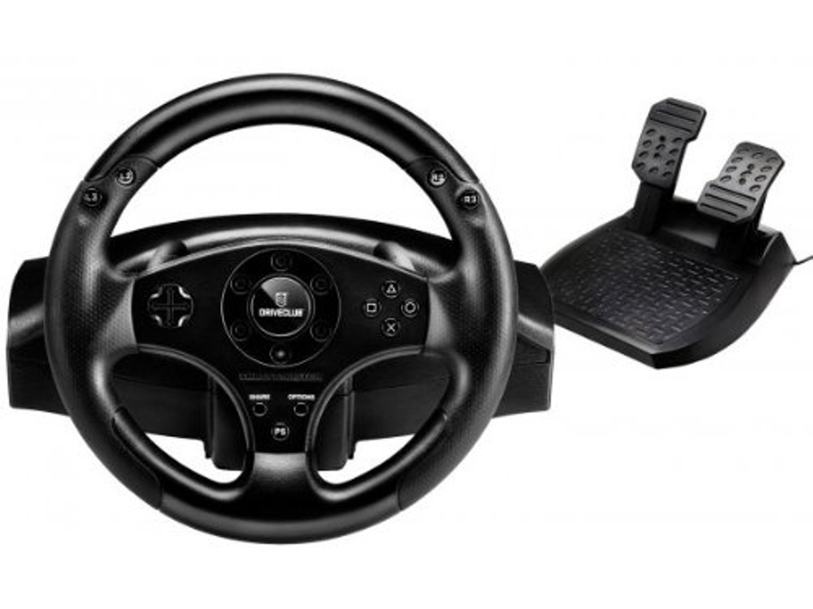 Volante + Pedais THRUSTMASTER T80 RW (PS4 - Preto)