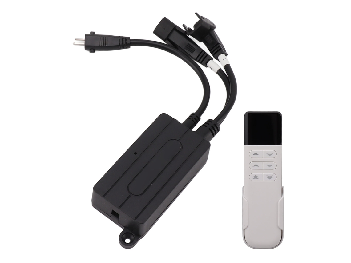 Controlador sem fio 2.4G para reclinador elétrico com motor único controle remoto para cadeiras elevadoras