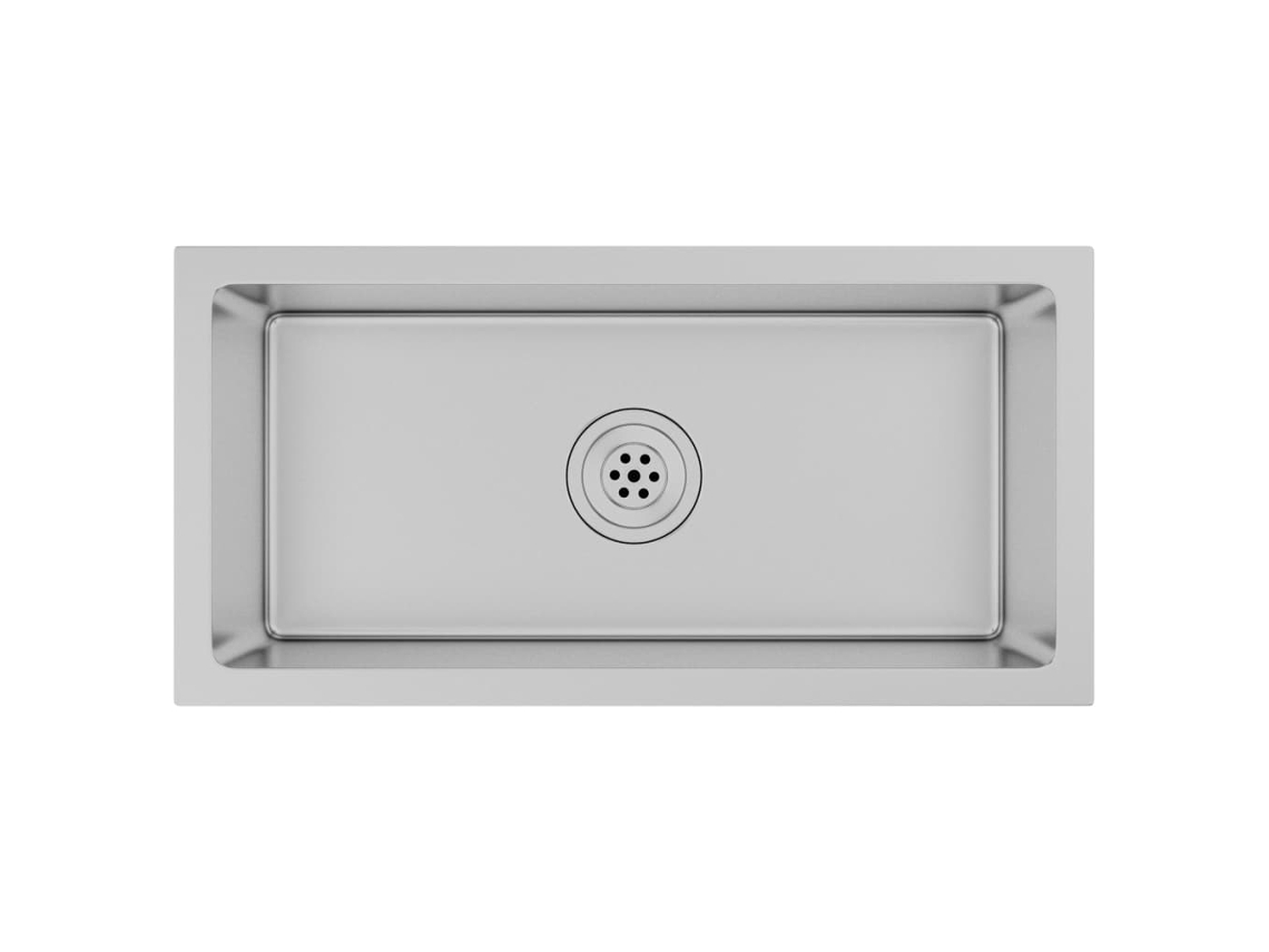 Kitchen Sink, Kitchen Sinks Vidaxl Prateado Aço Inoxidável (60 X 30 X 20 Cm)