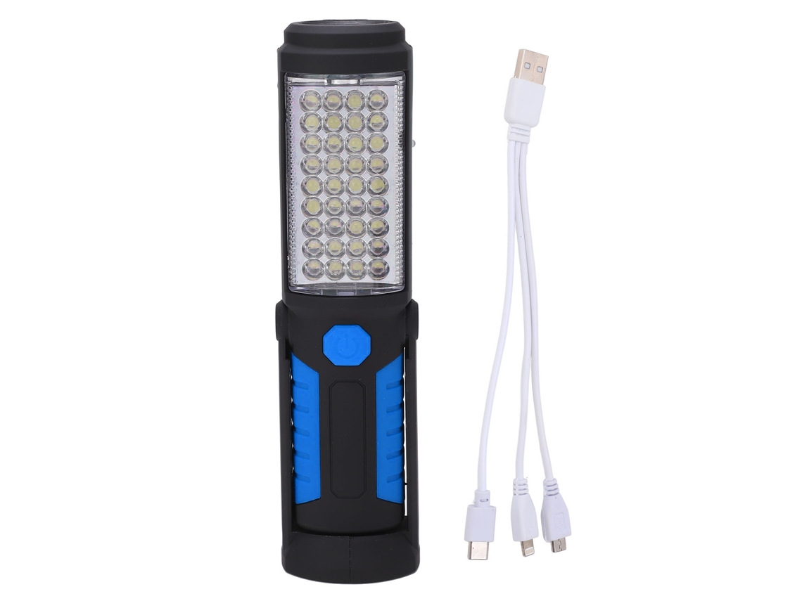 Lanterna LED Mali portátil com Modos USB | S/MARCA