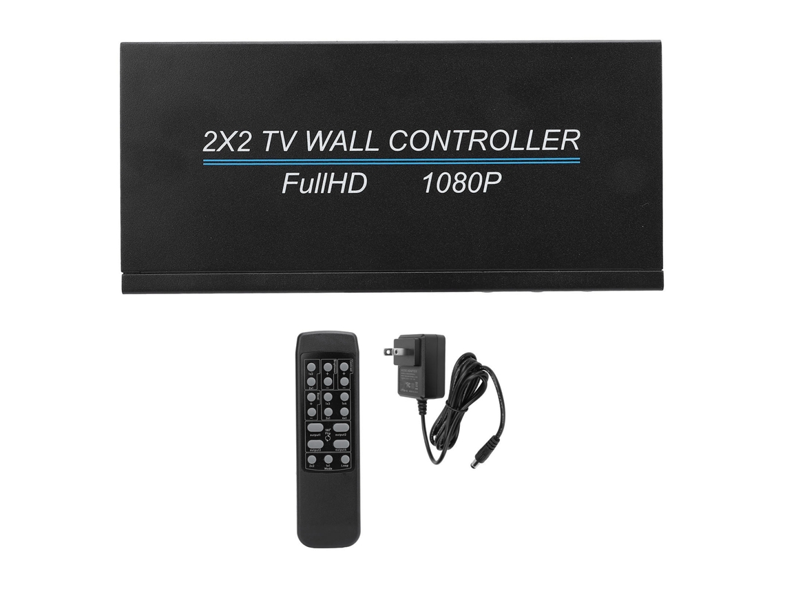 Aetheria controlador de Parede de Vídeo 2x2 4k 30hz com 8 Modos de Splicing e Rotação 180 Graus Us Plug