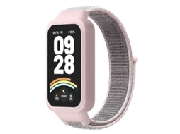 Pulseira De Nylon Com Capa Plástica Integrada Xdfind Para Xiaomi Smart Band 9 Active / Redmi Band 3