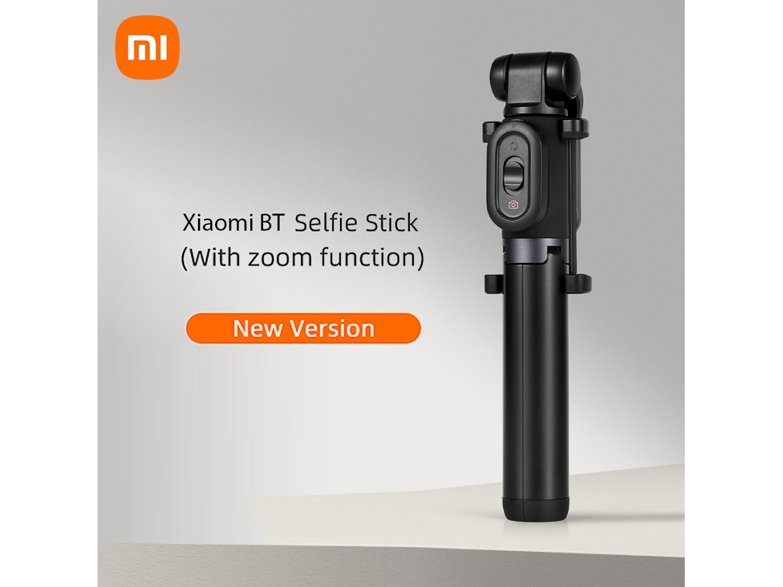 Aetheria bastão de Selfie Xiaomi Mi com Zoom, Tripé, Controle Remoto Bt e Rotação 360° Leve Extensível