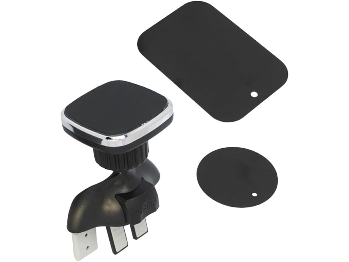Suporte Para Celular Veicular Para Leitor De Cd, Montagem Magnética, Rotação De 360°