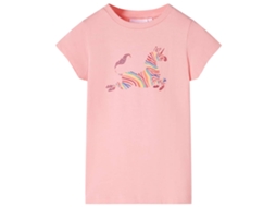 T-shirt De Criança Rosa 104