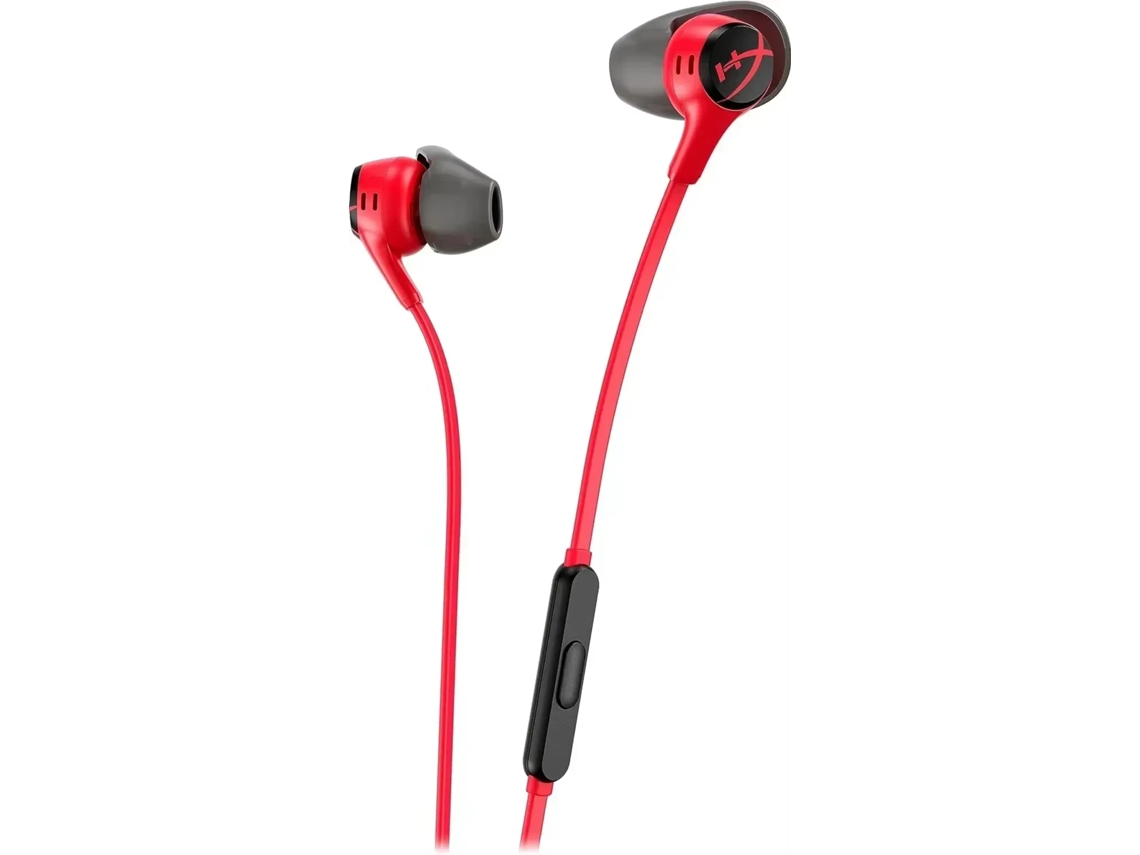 (vermelho) Fone De Ouvido Para Jogos Com Microfone, Áudio Imersivo, Design Intra-auricular Com Fio.