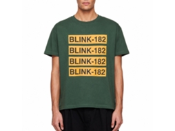 Blink-182 Logo Repeat T-shirt Unisex Adults Size:m