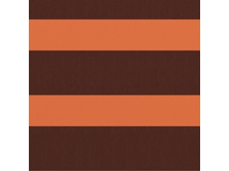 MAISON EXCLUSIVE Tecido Varanda em Tecido Oxford Laranja e Castanho (75x500 cm)