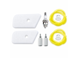 Kit De Manutenção Para Roçadora Compatível Com Husqvarna 124l 125l 128l 124c 125c, Filtro De Ar 530150253