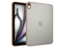 Capa para iPad Air 11 (2024), Air (2022) e (2020), capa de TPU macio e acrílico fosco à prova de choque, Hengrongshen Desert Gold (2025).