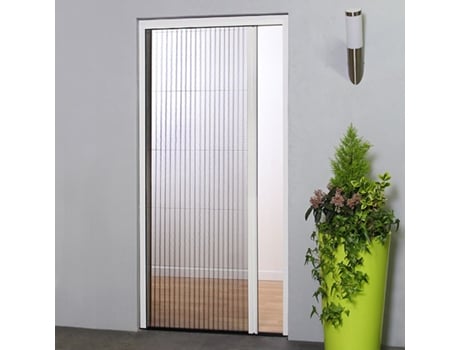 Mosquiteira MOUSTIKIT de Harmónio Lateral Para Porta Branco