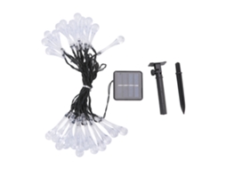 Luzes de Corda Solar Gotas 21,3ft 30 LEDs IP65 à prova d'água para jardim MARCA