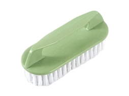 Escova De Lavanderia Doméstica Cerdas Macias Multifuncional Plástico Escova De Limpeza De Sapatos Verde