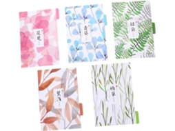 Divisórias Para Fichário Com Estampa Floral, Ideais Para Anotações, Organização De Livros E Apresent Gokoco