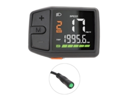 Vlrla-painel De Tela Oled De 2 Polegadas Para Bicicleta Elétrica Resistente À Água Dz41 Para Motor De Tração Média Protocolo Uart