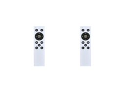 2 Controles Remotos Universais De Substituição Para Plataformas Vibratórias - Compatíveis Com Diversos Modelos_glo