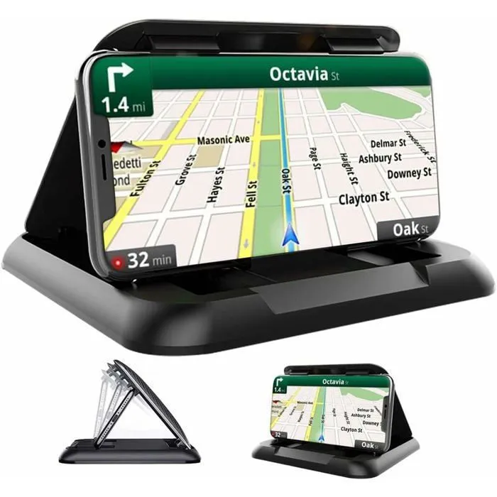 Suporte Antiderrapante Para Celular No Painel Do Carro, Compatível Com Iphone E Samsung.