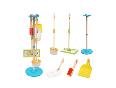 Conjunto De Limpeza De Brinquedos Tooky Tf436 Tooky Toy