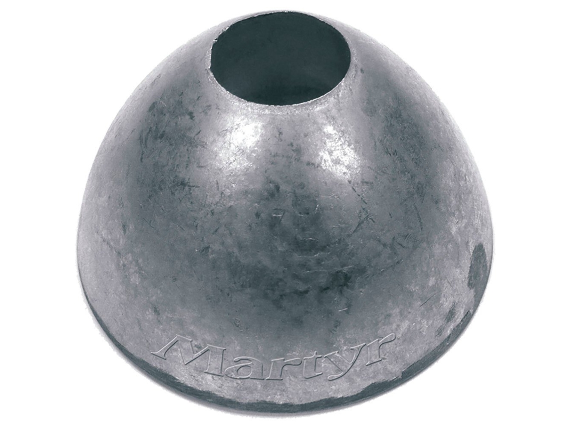 Ânodo de Hélice Galvanizado Flex O Fold Prateadomartyr Anodes