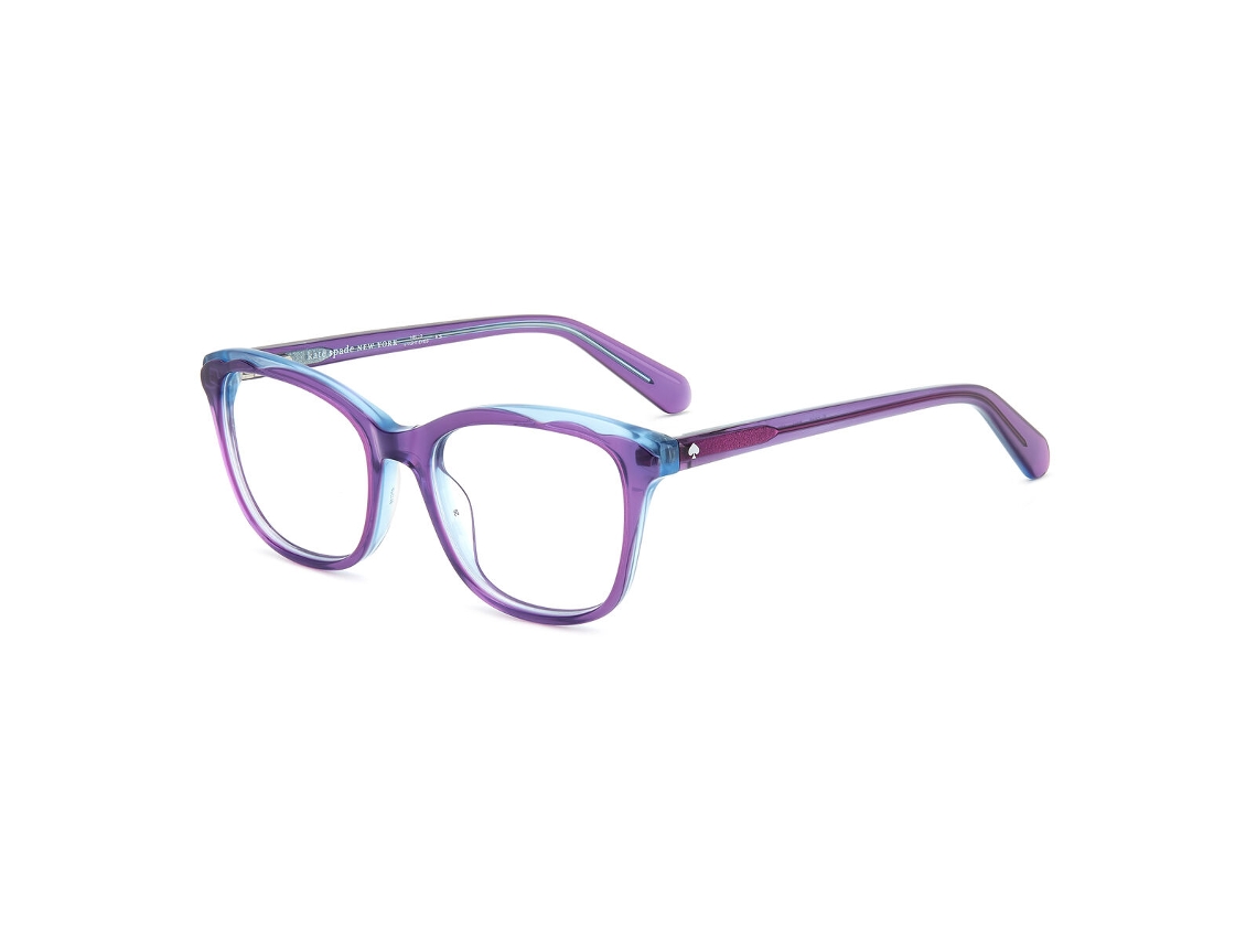 Montura De Gafas Kate Spade Elodie-b3ve716 (morado - Acetato - 130 Mm - Ø 47 Mm)