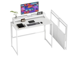 Mesa de Computador, 90x50x74 Cm, Cinza ESSÊNCIACASA