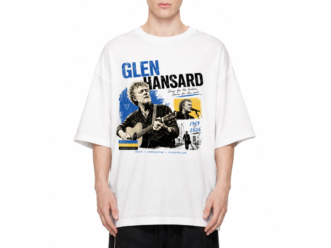 Rockinstone Glen Hansard T-shirt Male Or Female Size:l